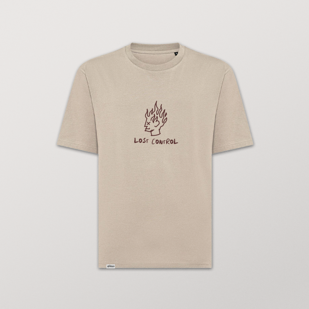 T-Shirt Lost Control (Cream)