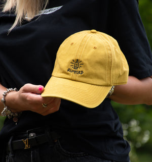 Rumpled Lantern Hat (Yellow)