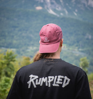 Rumpled Lantern Hat (Red)