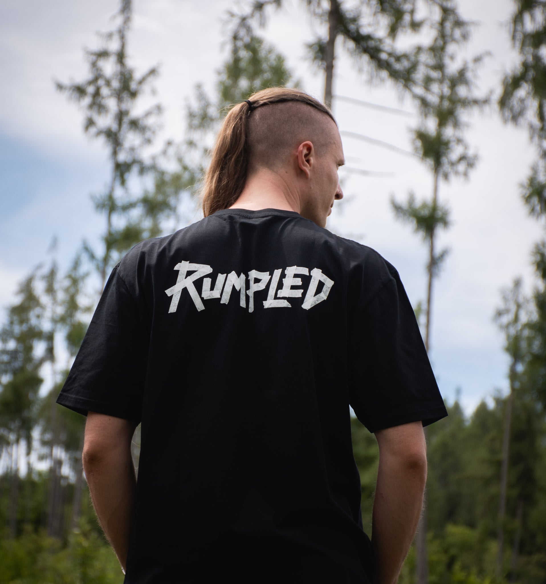 T-Shirt Rumpled Tape (Black)