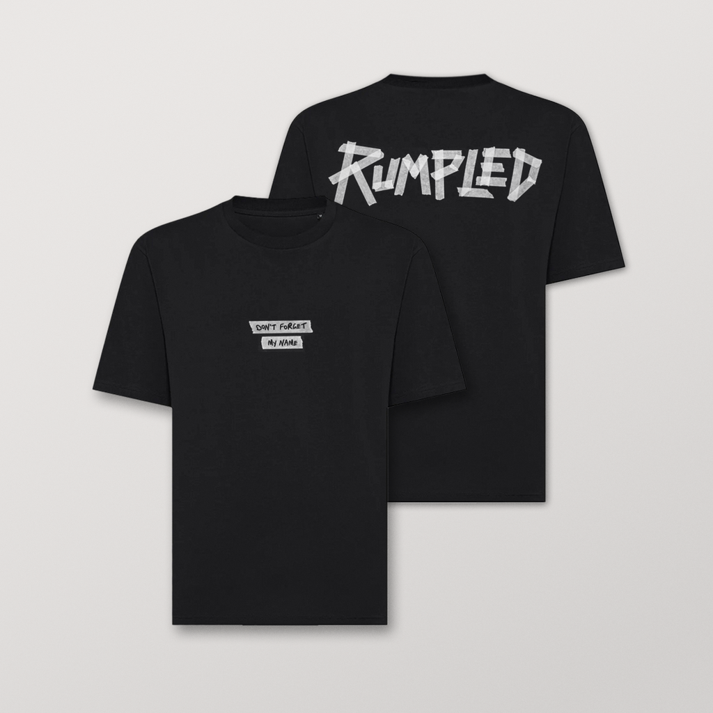 T-Shirt Rumpled Tape (Black)
